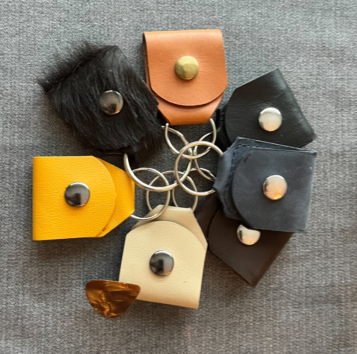 Guitar Pick Keychain